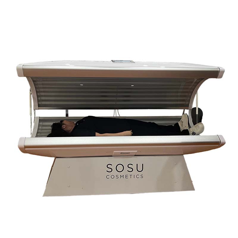 Spa Wellness Salon - Akrylowa kabina solarnicza – Pozioma i