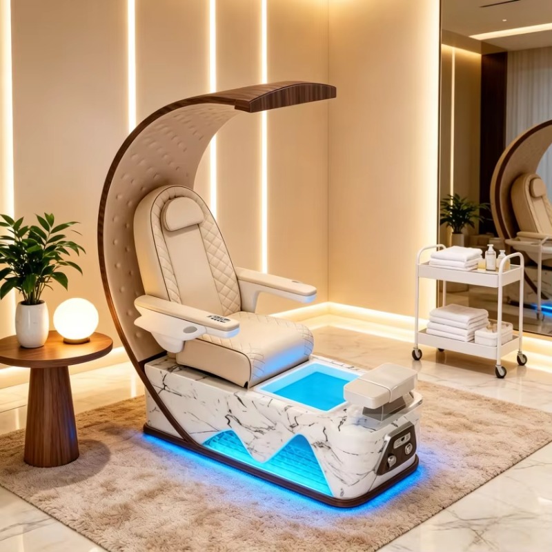 Spa And Wellness Hotel - Luksusowe elektryczne krzesło do pedicure z