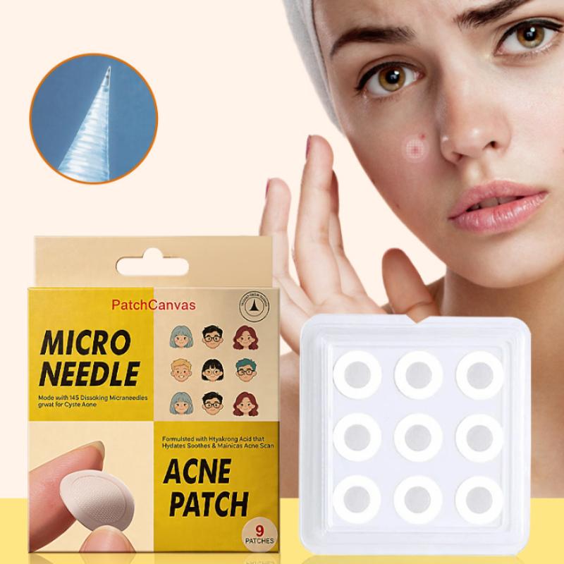Microneedle Patch Eye - 0,3 mm Rozpuszczalne mikroigłki, hydrokoloidowe plastry