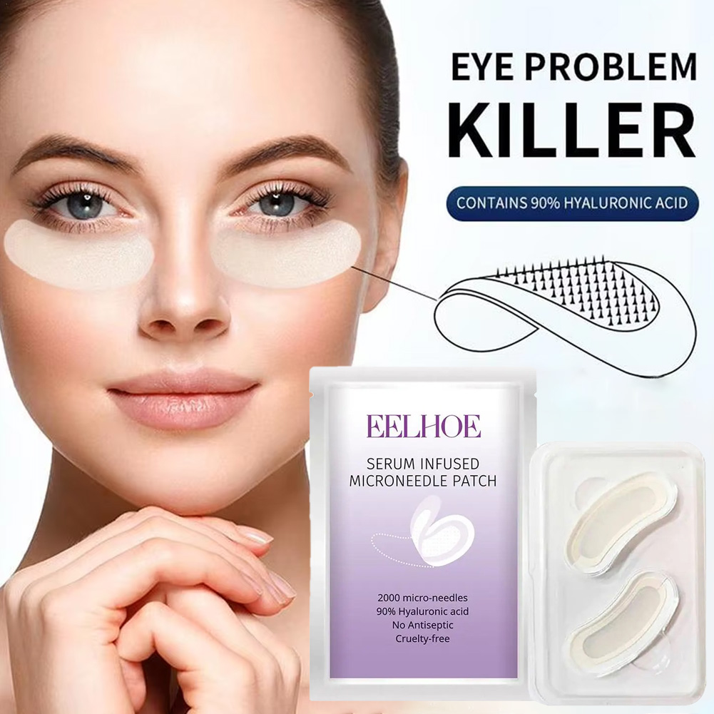 Microneedle Patch Eye - 1 para mikroigłowych maseczek przeciwzmarszczkowych z