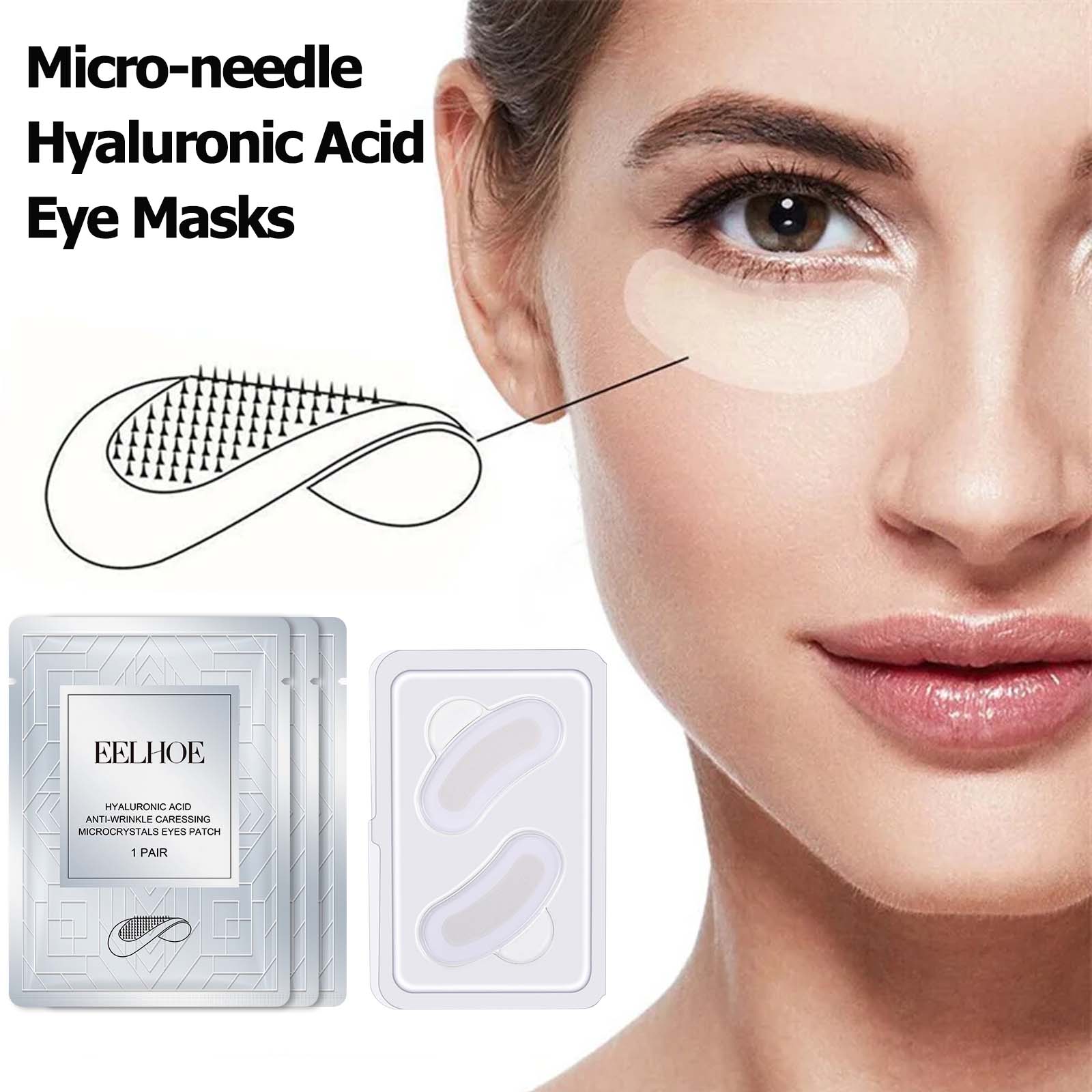 Mikroigłowe płatki pod oczy z  – Microneedle Patch Eye recenzja i cena
