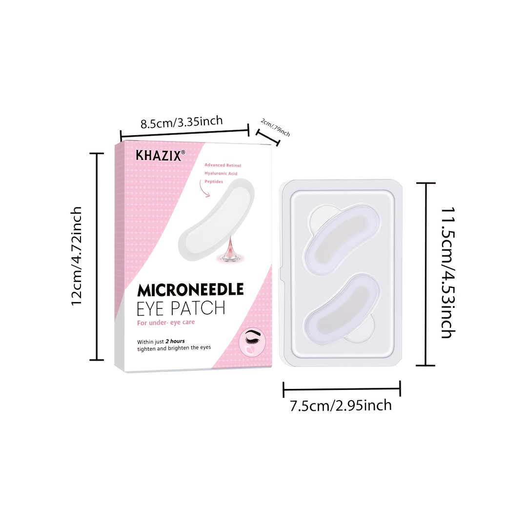 2 SZT. Retinolowe mikroigłowe  – Microneedle Patch Eye recenzja i cena