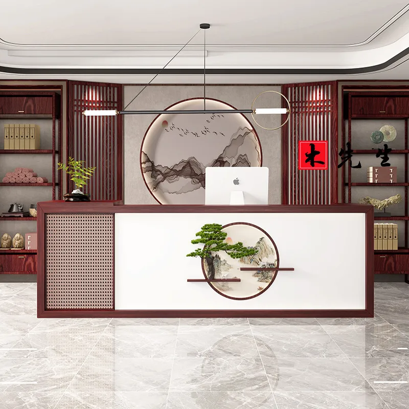 Biurko recepcyjne z litego dre – Spa And Wellness Hotel recenzja i cena
