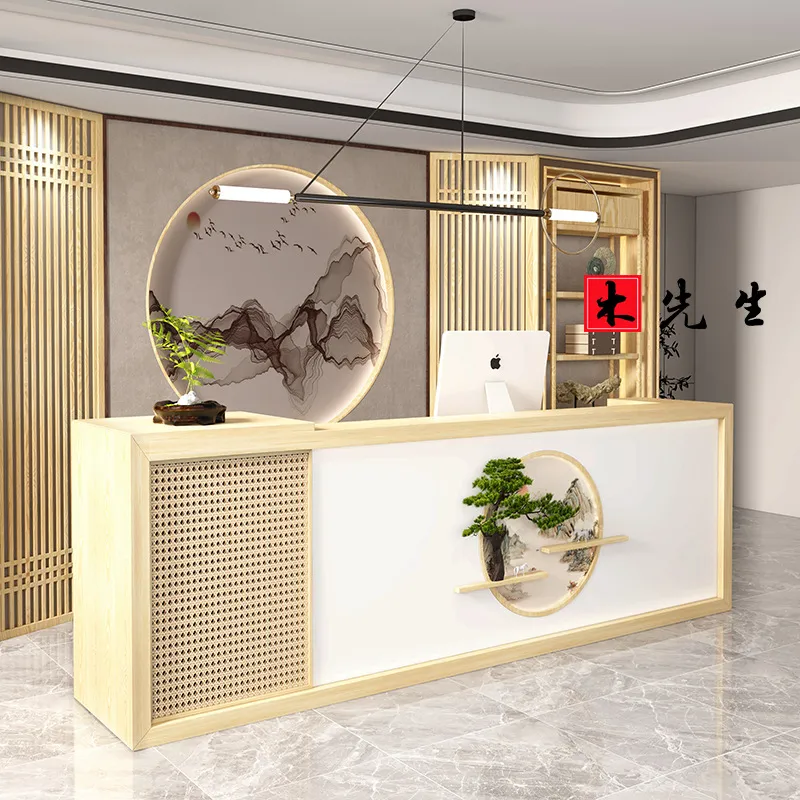Biurko recepcyjne z litego dre – Spa And Wellness Hotel recenzja i cena