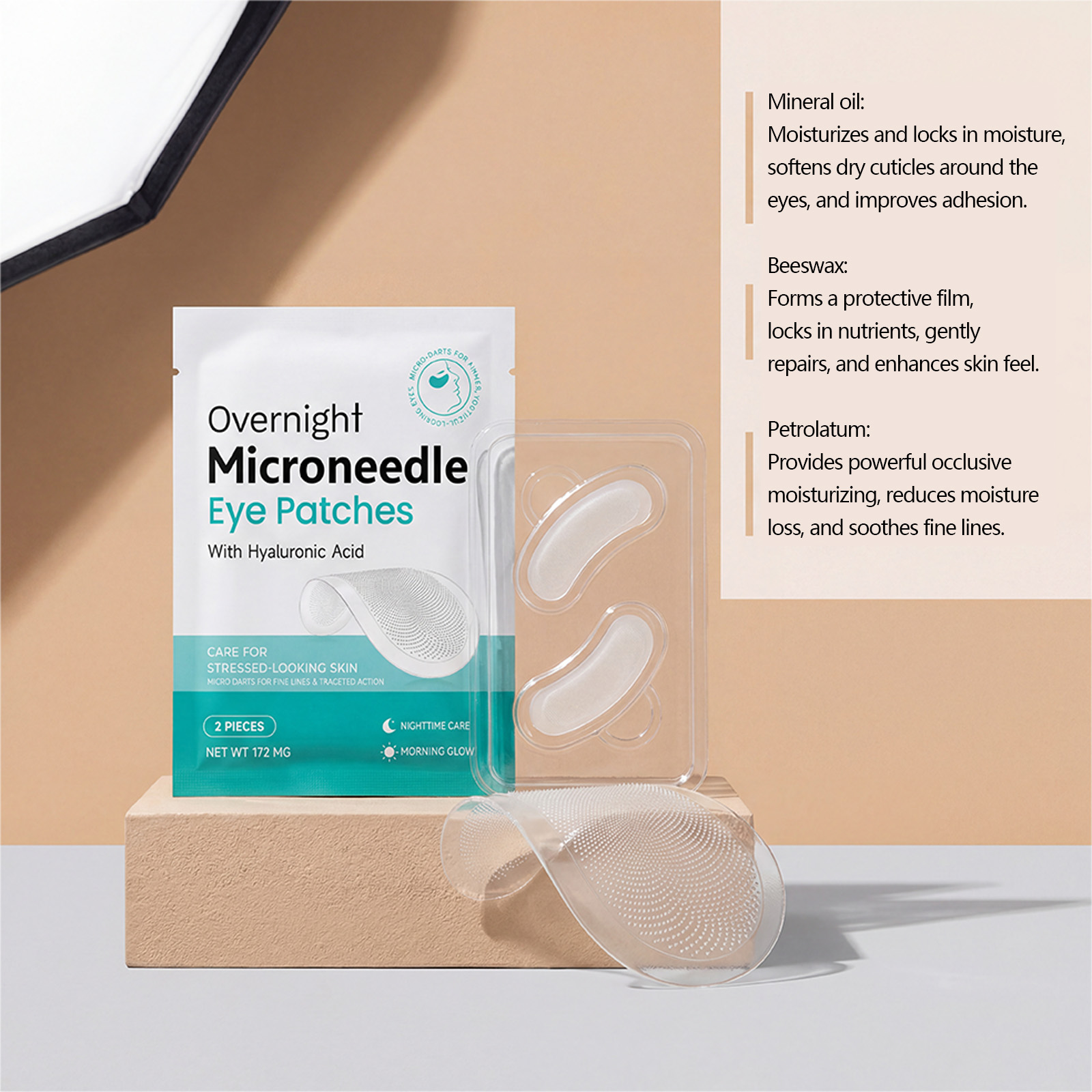 Mikronakładki pod oczy z kwase – Microneedle Patch Eye recenzja i cena