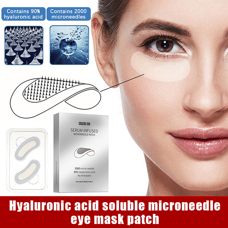 1/3 Pary Mikroigłowych Plastró – Microneedle Patch Eye recenzja i cena