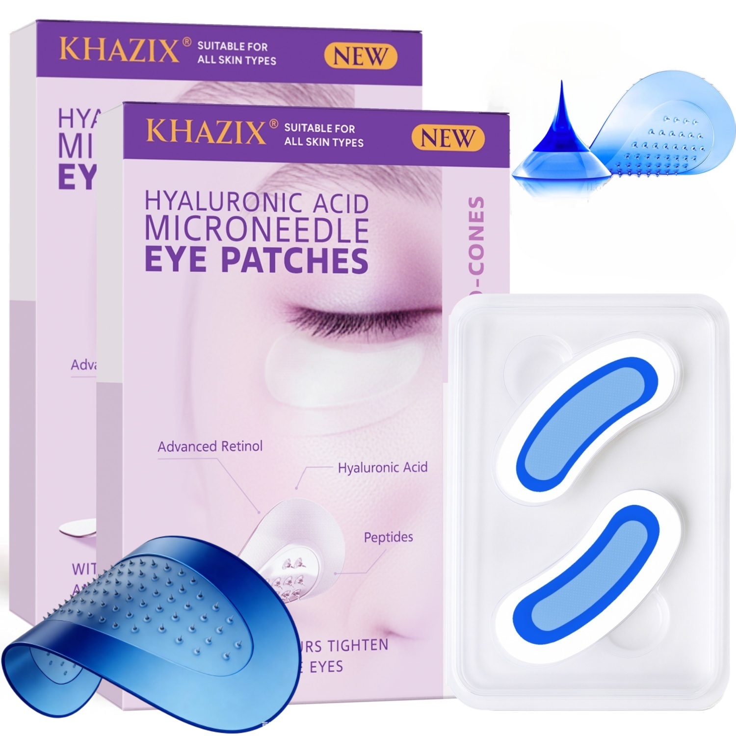 Plastry pod oczy z retinolem,  – Microneedle Patch Eye recenzja i cena