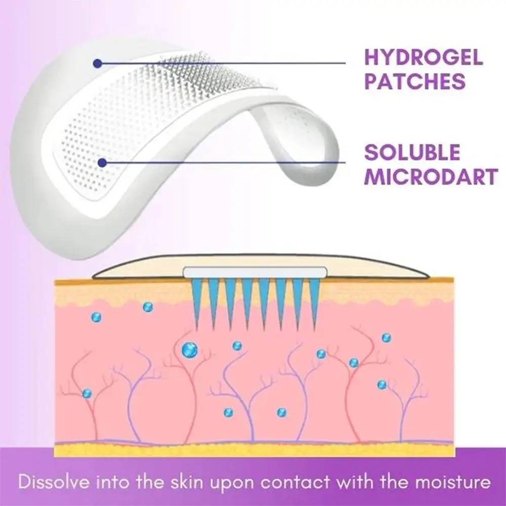 1 para mikroigłowych maseczek  – Microneedle Patch Eye recenzja i cena